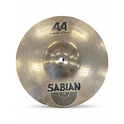 Used Sabian 10in AA Cymbal