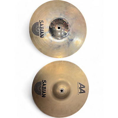 Sabian Used Sabian 12in aa mini hi hats Cymbal