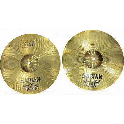 Used Sabian 13in SBR Hihat (Pair) Cymbal