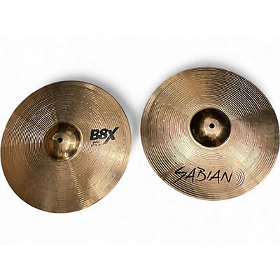 Used Sabian 14in B8X Hats Cymbal
