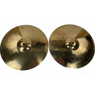 Sabian Used Sabian 14in XSR Hi Hat Pair Cymbal