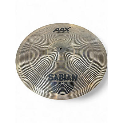 Used Sabian 21in AAX memphis ride Cymbal