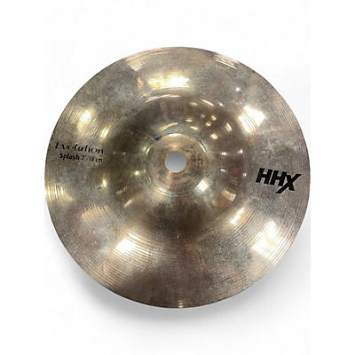 Used Sabian 7in hhx splash Cymbal