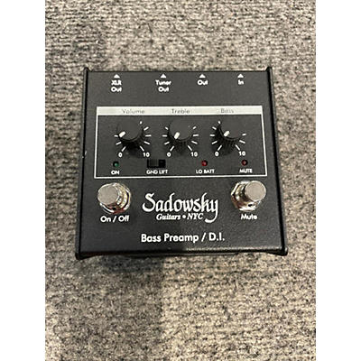 Used Sadowsky Bass Preamp / D.I. Bass Preamp