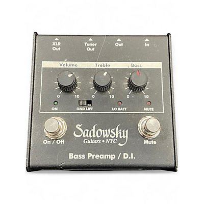 Used Sadowsky Guitars BASS PREAMP / D.I. Bass Effect Pedal