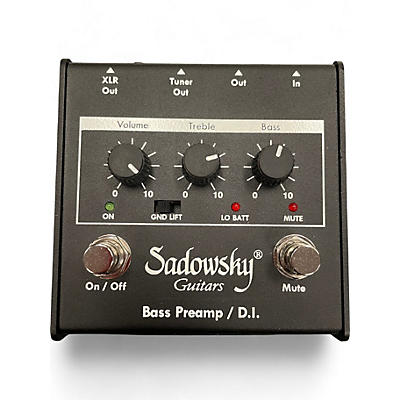 Sadowsky Guitars Used Sadowsky Guitars BASS PREAMP/DI Bass Effect Pedal