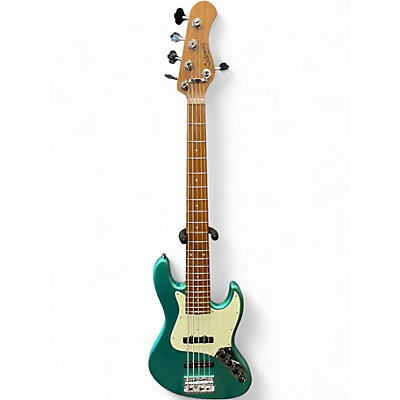 Used Sadowsky Guitars METRO EXPRESS JJ5 SEAFOAM METALLIC Electric Bass Guitar