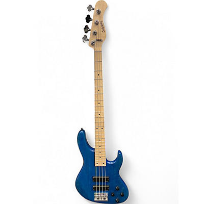 Used Sadowsky Guitars Metroline Modern 4-24 Blue Transparent Satin Electric Bass Guitar