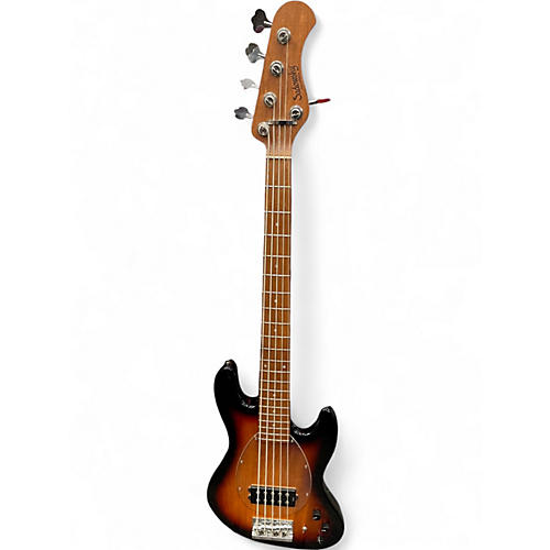Used Sadowsky Guitars SMX21MV5 21 Fret M Vintage 5 String 2 Color Sunburst Electric Bass Guitar 2 Color Sunburst