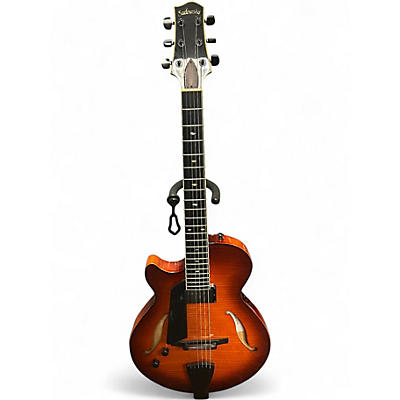 Used Sadowsky Guitars SS-15 LEFT HANDED Sienna Sunburst Hollow Body Electric Guitar