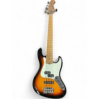 Used Sadowsky Guitars metroexpress pj 5 string Tobacco Sunburst Electric Bass Guitar