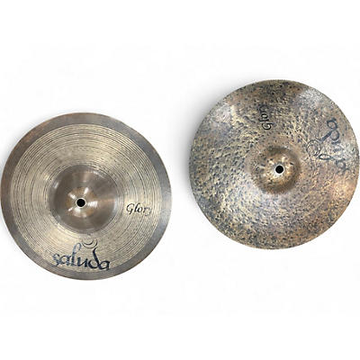 Used Saluda 12in GLORY SIDE HI HATS Cymbal