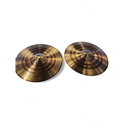 Used Saluda 13in 25TH ANNIVERSARY DUAL HAMMERED PAIR Cymbal