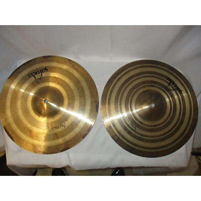 Used Saluda 14in Nemesis Hi Hat Pair Cymbal