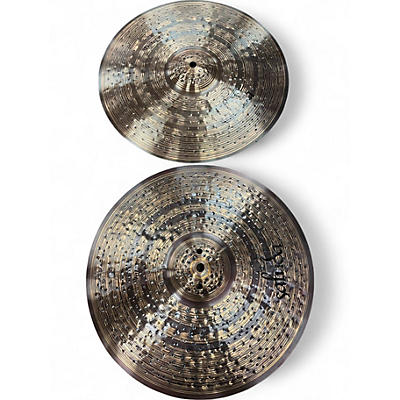 Used Saluda 15in PROTOTYPE DARK THIN HI-HATS Cymbal