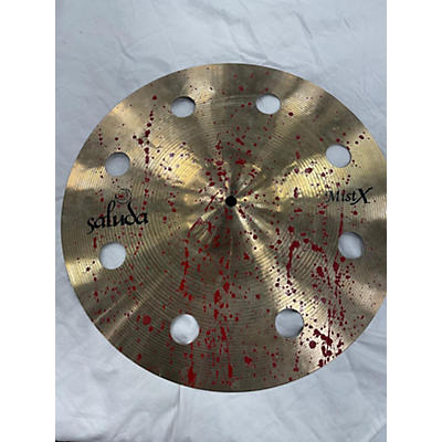 Used Saluda 16in Mist X Vintage Crash Cymbal