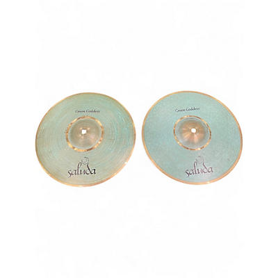 Used Saluda 16in green goddess Cymbal