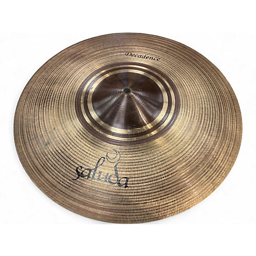 Used Saluda 17in Decadence Crash Cymbal 37