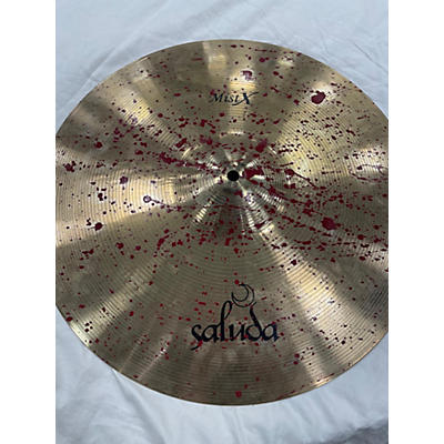 Saluda Used Saluda 18in Mist X Rock Crash Cymbal