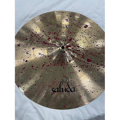 Saluda Used Saluda 18in Mist X Rock Crash Cymbal 38