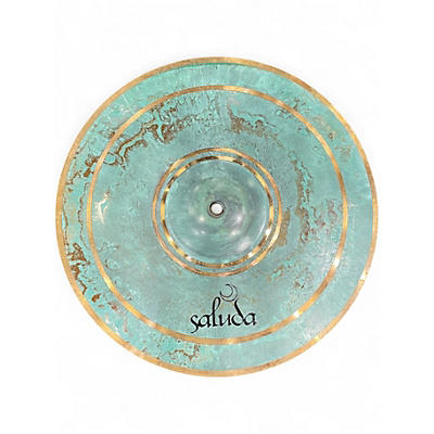 Used Saluda 18in designer green goddess Cymbal