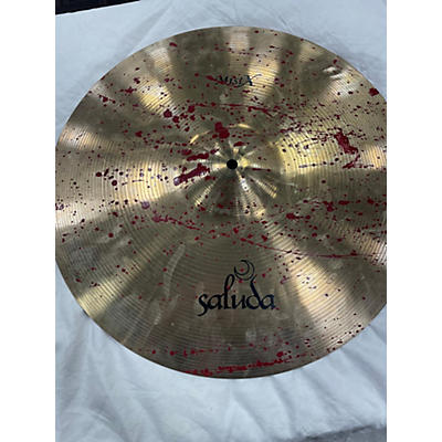 Used Saluda 19in Mist X Rock Crash Cymbal