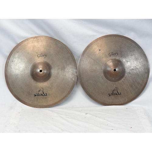 Saluda Hi Hats Pair Used Saluda Hi Hats Pair 14in Glory Cymbal 33