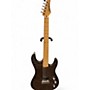 Used Samick ARTIST SERIES GREY QUILT TOP Solid Body Electric Guitar GREY QUILT TOP