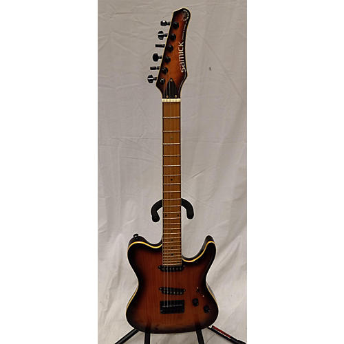 Samick Used Samick ASH TELE STYLE 2 Color Sunburst Solid Body Electric Guitar 2 Color Sunburst