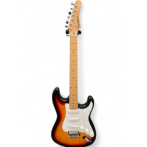 Used Samick Artist Series S Style 3 Color Sunburst Solid Body Electric Guitar 3 Color Sunburst