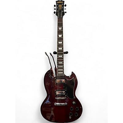 Used Samick Artist Series Wine Red Solid Body Electric Guitar