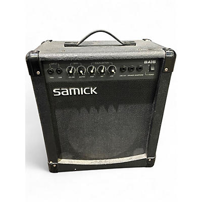 Used Samick BA15 Bass Combo Amp