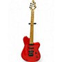 Used Samick Blues Saraceno TV Twenty Red Solid Body Electric Guitar Red