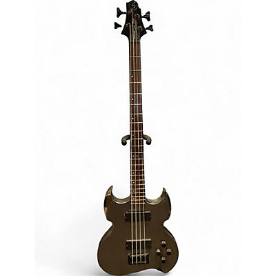 Used Samick COBRA Gray Electric Bass Guitar