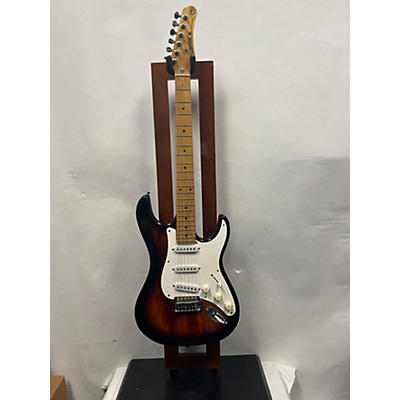 Samick Used Samick Custom Pro Shop Stratocaster Vintage Sunburst Solid Body Electric Guitar