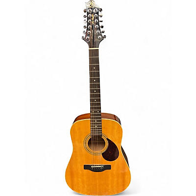 Used Samick D-2-12 Natural 12 String Acoustic Guitar