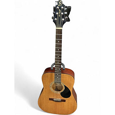 Used Samick D1SN Natural Acoustic Guitar