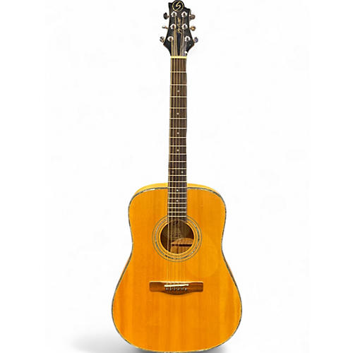 Used Samick D9 Antique Natural Acoustic Guitar Antique Natural