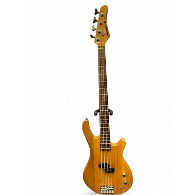 Used Samick FB15 Natural Electric Bass Guitar