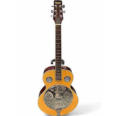 Used Samick GREG BENNET RMJ1 Natural Resonator Guitar