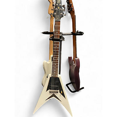 Used Samick JTR Design Sylvia White Solid Body Electric Guitar