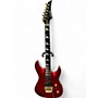 Used Samick KJ640 Candy Apple Red Metallic Solid Body Electric Guitar Candy Apple Red Metallic