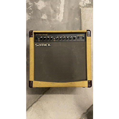 Samick Used Samick LA40RV Bebop Deluxe Solid State Guitar Amp Head