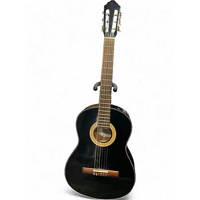 Used Samick LC015 Black Classical Acoustic Guitar