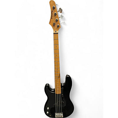 Samick Used Samick LEFT HANDED P BASS Black Electric Bass Guitar