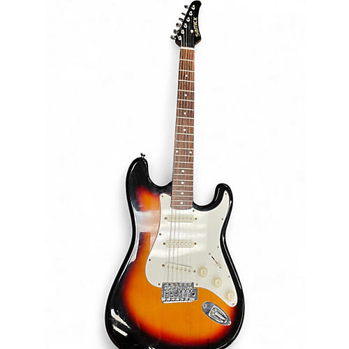 Used Samick LS10 2 Tone Sunburst Solid Body Electric Guitar 2 Tone Sunburst