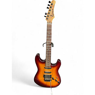 Used Samick LS35 sunburst Solid Body Electric Guitar