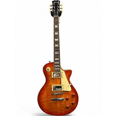 Used Samick LS4500S Orange Solid Body Electric Guitar