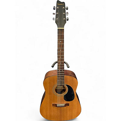 Used Samick LW-015 Natural Acoustic Guitar