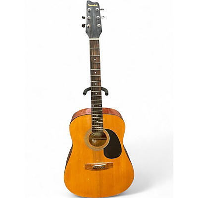 Used Samick LW-020 G Natural Acoustic Guitar